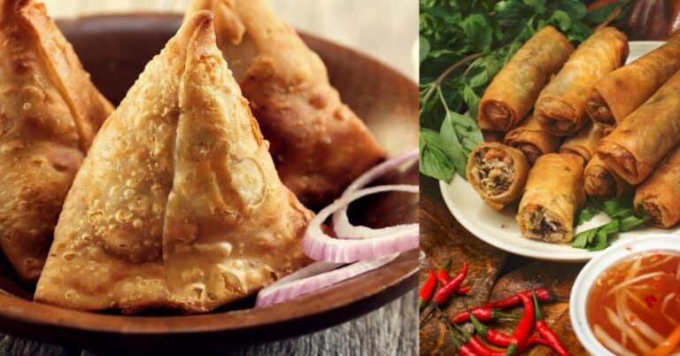 Differences between Samosa and Spring Roll